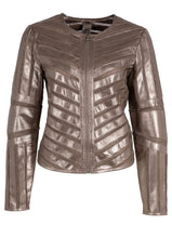 Load image into Gallery viewer, Mauritius Yula Leather Jacket
