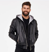 Load image into Gallery viewer, Mauritius Combas Leather Jacket
