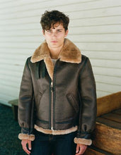 Load image into Gallery viewer, Schott Classic B-3 Sheepskin Leather Bomber
