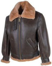 Load image into Gallery viewer, Schott Classic B-3 Sheepskin Leather Bomber
